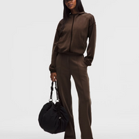 Pantalon Softstreme à plis taille mi-haute, taille standard