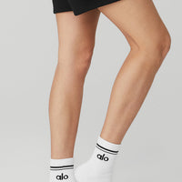 Unisex Half-Crew Throwback Sock