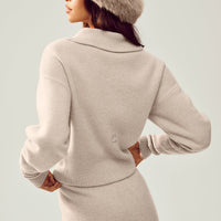 Courchevel Cashmere Faux Fur Beanie