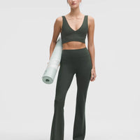 Pantalon évasé taille haute Groove Nulu, coupe standard